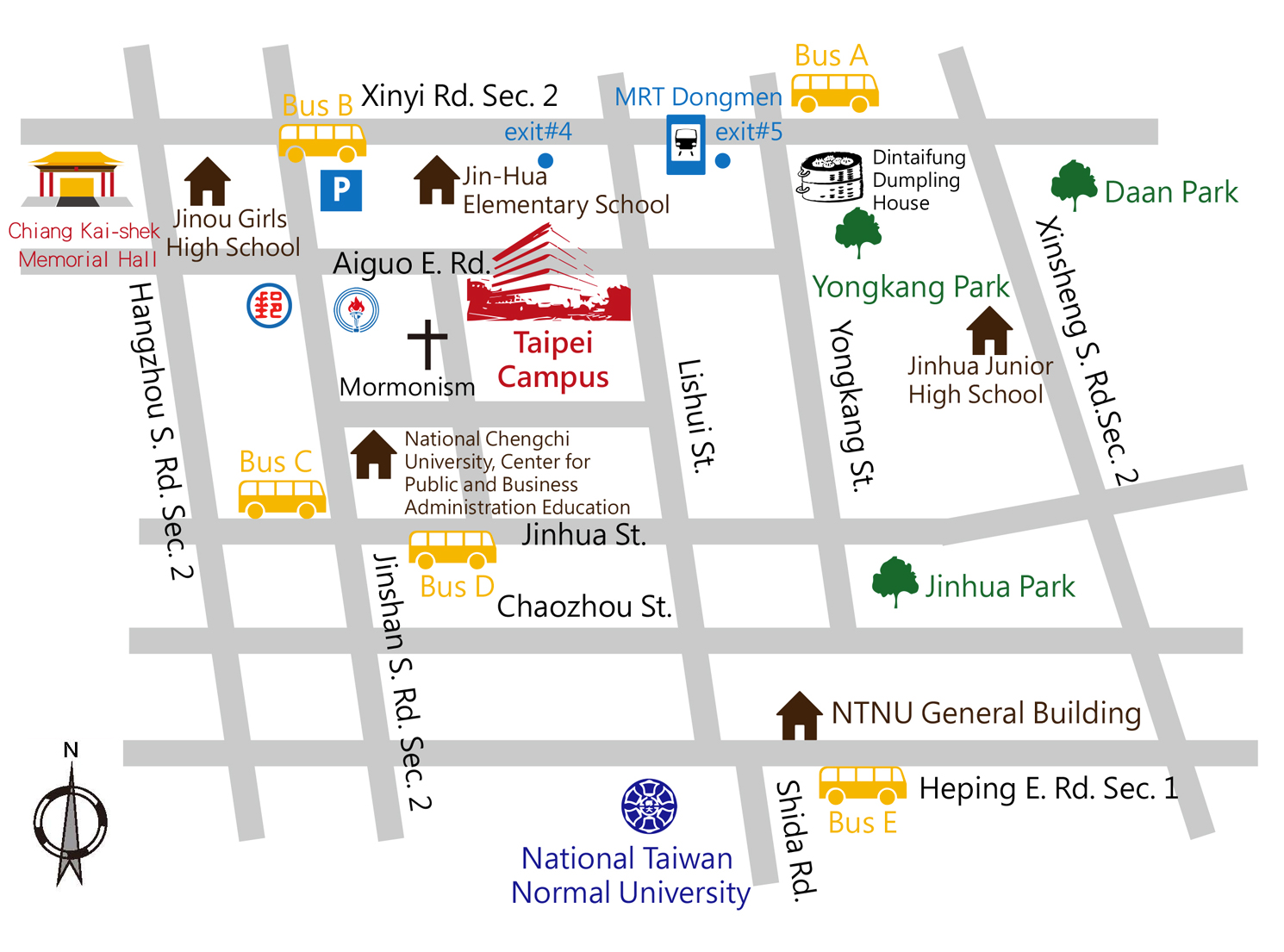 Taipei Campus Roadmap